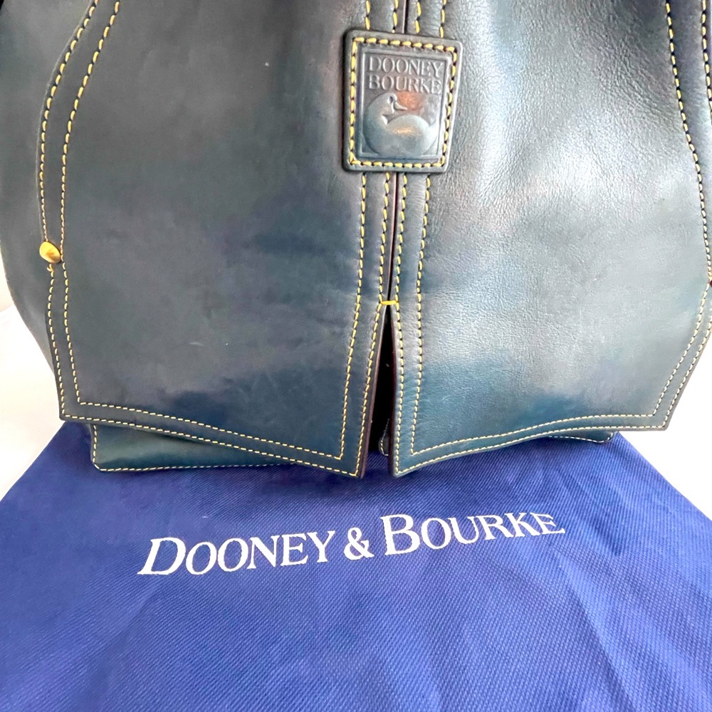 Dooney & Bourke Teal Handbag - Picture 9 of 9
